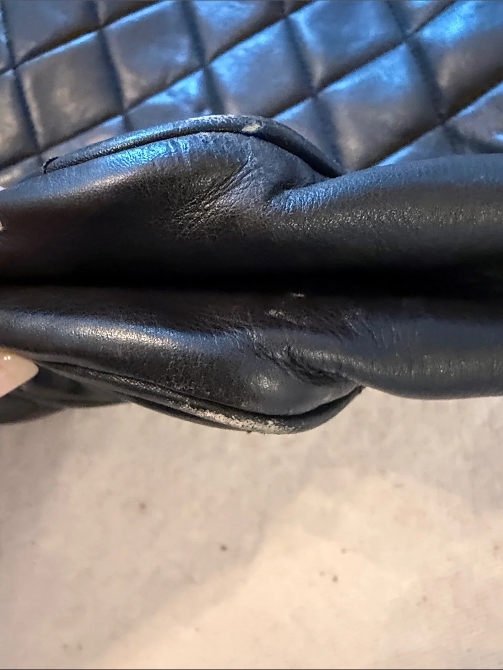 CHANEL Black Quilted Leather Shoulder Bag with Gold Chain late 80s-early 90’s